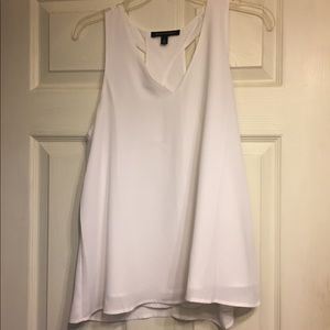 Banana Republic White Racerback Tank